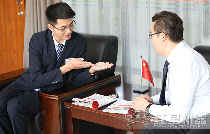 合作共贏，來廠客戶物料展示