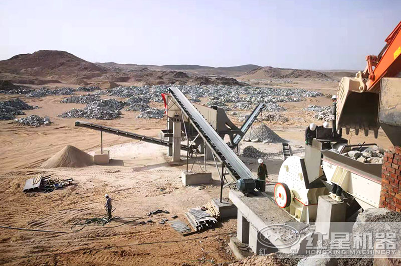 砂石生產現(xiàn)場